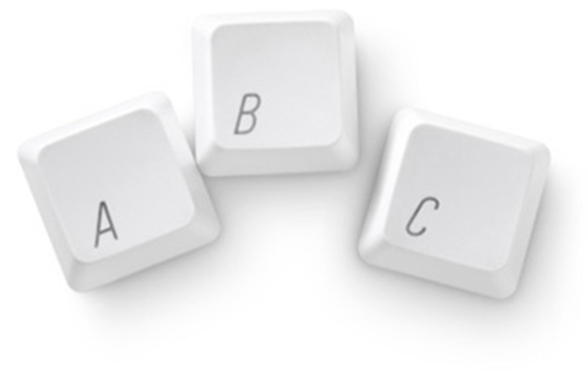 abc computer keys
